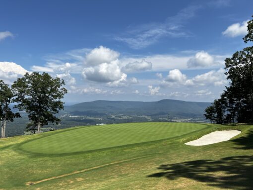 Falll 2022 McLemore Golf Retreat, John Hughes Golf, Vista from #18 Green McLemore