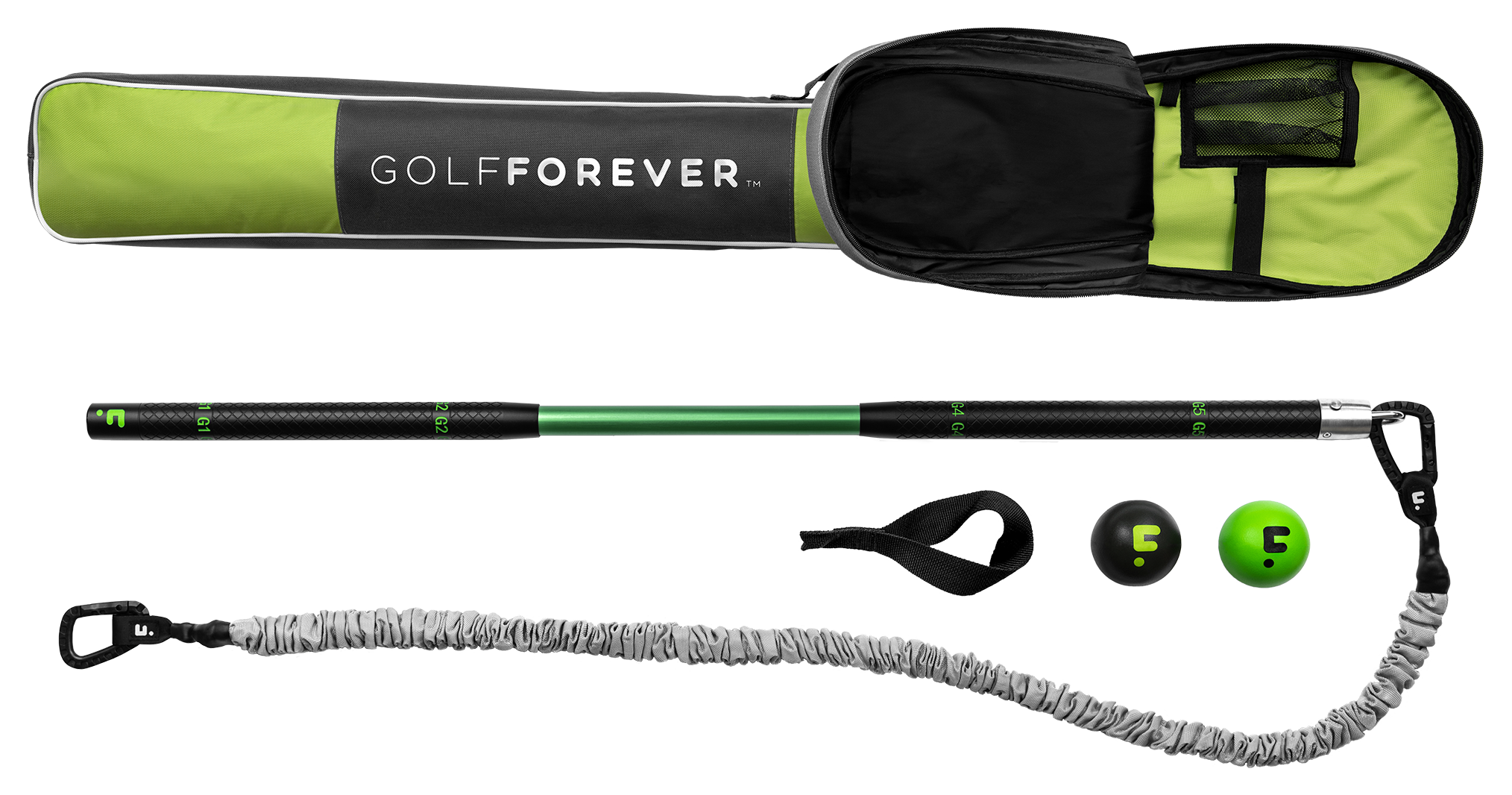 GolfForever Swing Trainer, John Hughes Golf, Golf Fitness