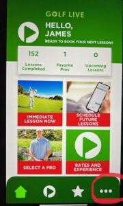 GolfLive App, Online Golf Lessons, Virtual Golf Coaching, John Hughes Golf