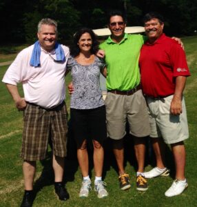 Bill, Linda, and Jim, My Siblings, John Hughes Golf