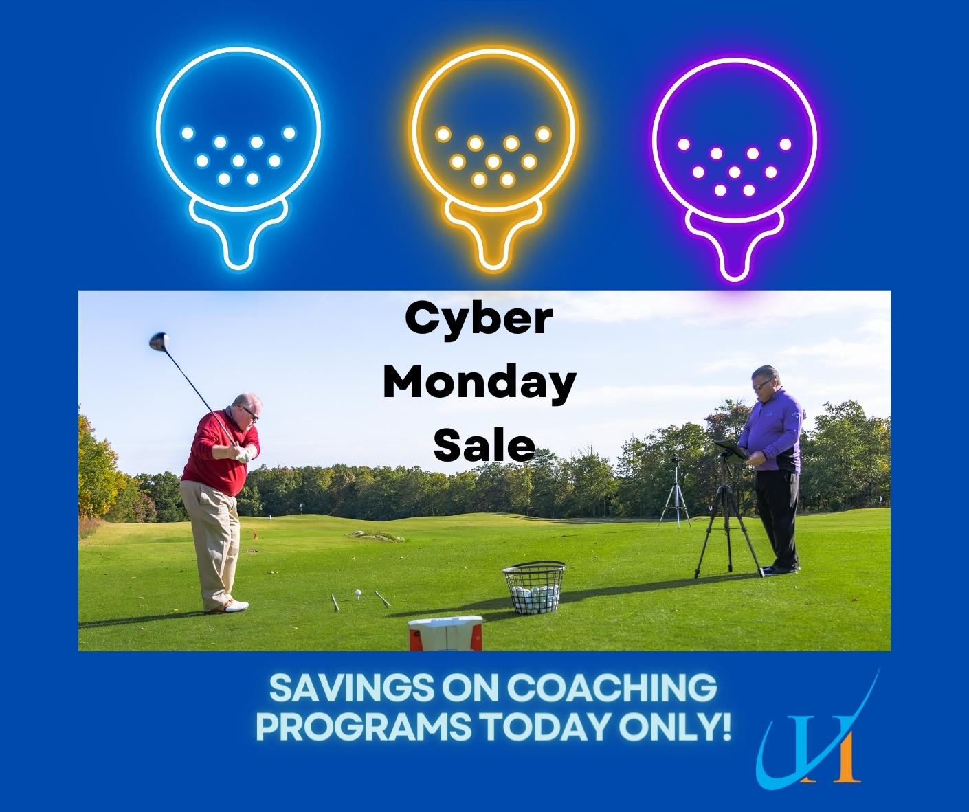 CyberMonday 2022, John HUghes Golf, Golf Instruction Programs, Custom Coaching, Instant Golf Improvement Half-Day Golf Schools, Virtual Golf Coaching